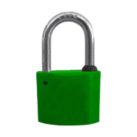 苏识 35mm 绿色 梅花塑钢锁 1.00 个/把 (计价单位:把) 绿色