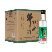 牛栏山二锅头白酒精制陈酿浓香43度500ml*12瓶整箱装