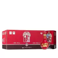 牛栏山二锅头百年红(10)38度浓香型白酒 255ml*12瓶整箱装