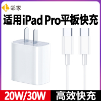 适用苹果平板ipadpro充电器头air4/5/6双typec数据线30W快充mini6