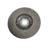 角磨机百叶轮磨片金属木材工业打磨抛光除锈云石片煅烧棕刚玉40目百叶片 (10片/件)QB-A40-100