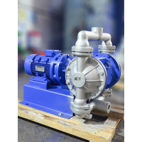 DBY铝合金电动隔膜泵 自吸式泥浆输送泵污泥泵污水污物输自吸送泵