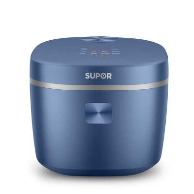 SUPOR智能电饭煲SF50FC71 5L大容量 底盘加热 铜匠厚釜 蓝色款式 可预约定时 多功能烹饪器具