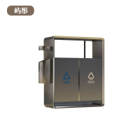 屿彤不锈钢垃圾桶可定制/个