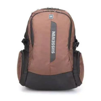 SUISSEWIN男士双肩包商务休闲耐磨防水大容量多隔层潮流背包SN8351