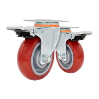 众慧创安 刹车轮 脚轮 6寸 个