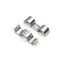 众慧创安 不锈钢双边骑马卡 M型管卡 直径16mm 个