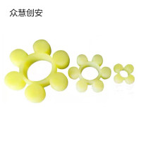 众慧创安 MT型聚氨酯 梅花垫 梅花胶圈 MT5(122*52*25mm) 个