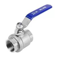 众慧创安 不锈钢二片式球阀 不锈钢球阀 DN10/3分 个