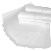 众慧创安 PE高压平口塑料袋 透明收纳袋 食品包装袋 120×120cm/50个 包