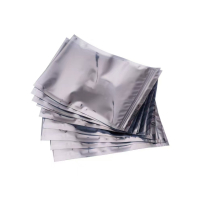 众慧创安 双面防静电自封袋 屏蔽袋 静电包装袋元器件密封袋 12×18cm/100个 包