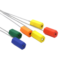 众慧创安 钢丝铅封 抽紧式集装箱货柜车封条码头铅封钢丝铅封锁 25cm 个