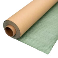 众慧创安 牛皮纸复合编织布 卷材包装布防潮蛇皮保护布 1.2m×15m 卷