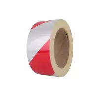 好企来 反光标识 AQ-0159 高亮级 红白斜纹 5cm*25m (25米/卷)