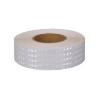 好企来 反光标识 AQ-0102 PVC 纯色 白 5cm*40m (40米/卷)