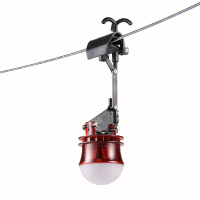 好企来 太阳能LED标志灯 可无人机装卸 3.7V 红色 HS-1 个