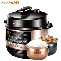 九阳(Joyoung)电压力锅 容量6L 铜匠厚釜一锅双胆 高压锅 微电脑按键智能 Y-60C81