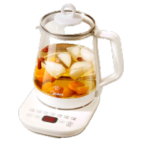 美的(Midea)养生壶MK-YSP1508全自动煮茶壶花茶壶12h恒温11档控温1.5L母婴316L材质电热水壶煮茶器