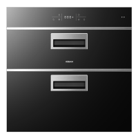 老板(ROBAM)消毒柜 105L碗筷消毒柜 消毒柜嵌入式 大容量消毒柜消毒柜家用 PD光动力消毒柜XZ716A