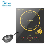 美的电磁炉C22-RT2240 家用大功率 电磁灶电池炉 RT2240+炒锅[单炒锅套装]