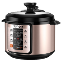 苏泊尔(SUPOR)家用5L大容量全自动智能预约多功能电压力锅电压锅压力锅高压饭煲电高压锅SY-48YC8606S