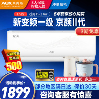 奥克斯(AUX)1.5匹P新一级能效 变频冷暖自清洁家用卧室壁挂式空调挂机