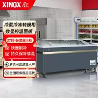星星(XINGX) 378升雪糕饮料柜冰柜商用展示柜冷藏冷冻转换卧式展示柜雪糕柜大容量 SD/SC-609BYE