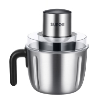 苏泊尔(SUPOR)绞肉机家用 不锈钢婴儿辅食机 多功能料理机电动绞馅切菜打泥搅拌机JR56-U