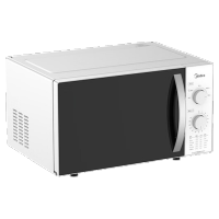 美的(Midea)快捷微波炉M1-230E旋钮操控 360°转盘加热 五档火力 3-5人用 23L