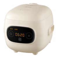 美的(Midea)大眼萌 智能电饭煲电饭锅1.2L迷你1-2人宿舍萌趣黑晶内胆微压蒸煮米饭锅MB-FB12X1-306E