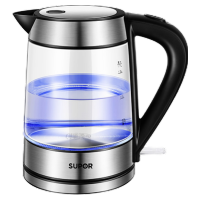 苏泊尔(SUPOR)电水壶SWF17E26A高硼硅玻璃电热水壶家用烧水壶热水壶开水壶全自动恒温自动断电 1.7L