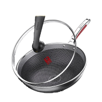 康巴赫第五代抗菌双面炒锅32cm KGD-C32W