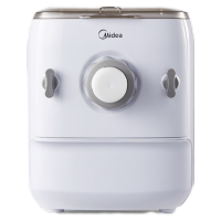 美的(Midea)面条机MJ-KM15Q1-401压面机家用全自动电动饺子皮机一体机和面智能小型家用揉面[9大模式出面]