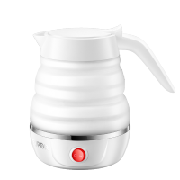 苏泊尔(SUPOR)电热水壶 SW-06J001 食品级硅胶 折叠双电压烧水壶 旅行便携电水壶 0.6L 贴心保温款