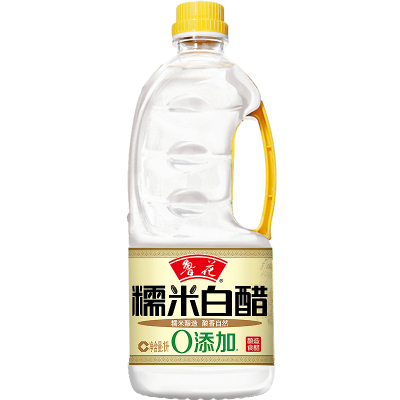 鲁花 调味品 糯米白醋1L酿造食醋 糯米酿造 0添加