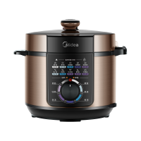 美的电压力锅 智能5L大容量 电高压锅 家用多功能电饭煲 高压电饭锅 双胆高压锅MY-YL50X3-102