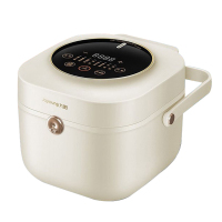九阳(Joyoung)电饭煲迷你电饭锅小容量2L复古多功能预约定时不粘内胆F20FZ-F131(C)榛果白