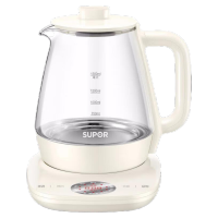 苏泊尔(SUPOR)养生壶 ZMD安心系列 电水壶 迷你燕窝炖盅养生锅 多功能煮茶壶1.5L容量 SW-15Y18