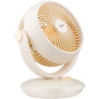 美的(Midea)[小型风扇]轻音台式桌面空气循环扇家用柔风电风扇宿舍办公迷你台扇落地扇空调伴侣 GAF18AD