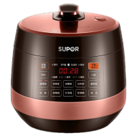 苏泊尔(SUPOR)电压力锅 球釜内胆5L一键排气开盖收汁智能预约升级版SY-50YC8101Q 球釜双胆大屏触控