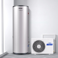 海尔(Haier)空气能热水器300升大容量家用WIFI操作直流双变频高温除菌安全节能南北通用 FE7U1