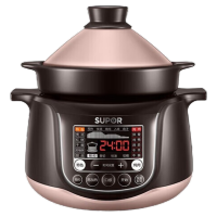 苏泊尔(SUPOR)电炖锅电炖盅煲汤锅电砂锅熬粥煮粥神器婴儿辅食燕窝4升多功能全自动家用养生锅电锅TG40YC1-60