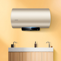 Leader海尔智家出品电热水器60升家用洗澡淋浴屏显2200W速热安全节能中温保温全国联保安全防电墙