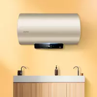 Leader海尔智家出品电热水器60升家用洗澡淋浴屏显2200W速热安全节能中温保温全国联保安全防电墙