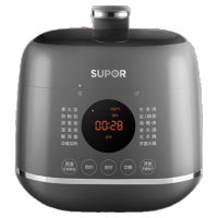 苏泊尔(SUPOR)电压力锅SY-23FC27Q智能家用多功能预约小型2.3L高压锅白陶晶球釜内胆一键排气[白陶晶球釜]