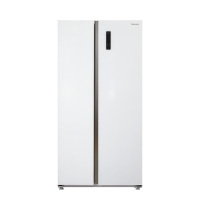 松下NR-TB63GPB-W大容量对开门冰箱一级能效风银离子除菌风冷无霜玻璃面板速冻旋转制冰盒 磨砂白632升