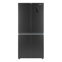 上菱 521升十字对开门冰箱 风冷无霜 一级能效 双变频节能净味抗菌大容量四开门家用电冰箱 BQE521PWL丝蕴灰