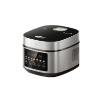 九阳(Joyoung)电饭煲家用电饭锅轻糖0涂层不锈钢内胆4L大容量多功能预约蒸煮饭沙丘灰 40N8