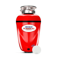 贝克巴斯(BECBAS)F6evo 厨房食物垃圾处理器 家用厨余粉碎机 750W大功率 旗舰款 定时关机 遇阻反转