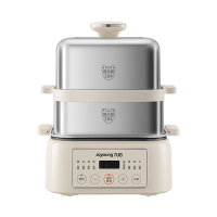 九阳(Joyoung)10L大容量电蒸锅电煮锅电火锅多用途锅家用多功能智能蒸包子锅两层蒸屉DZ100HG-GZ975